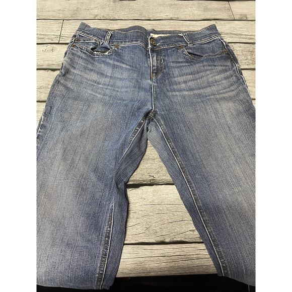 DKNY Jeans Size 12 Blue Jeans - Picture 1 of 7